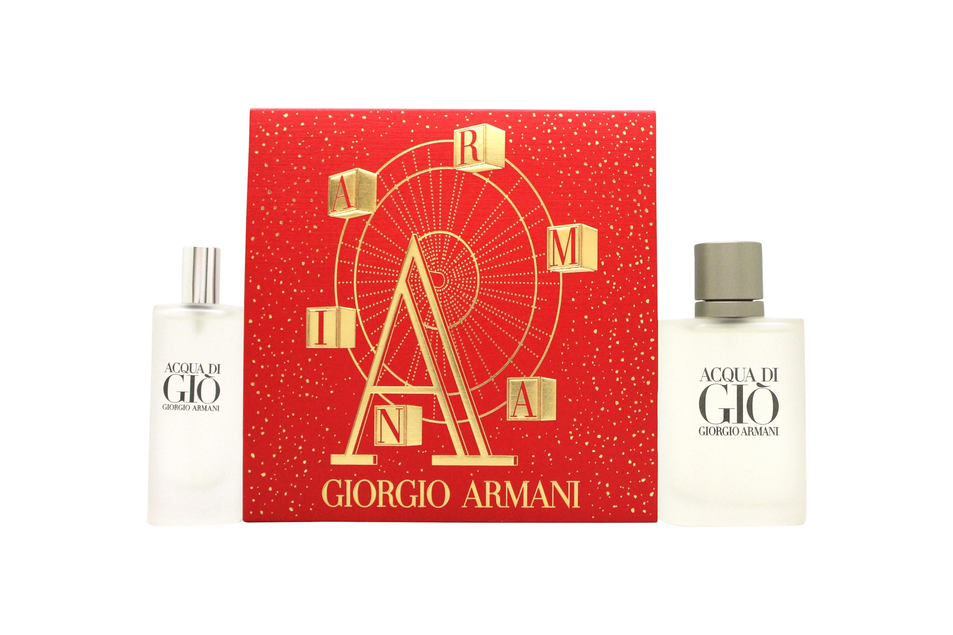 View Giorgio Armani Acqua Di Gio Christmas Gift Set 50ml EDT 15ml EDT information