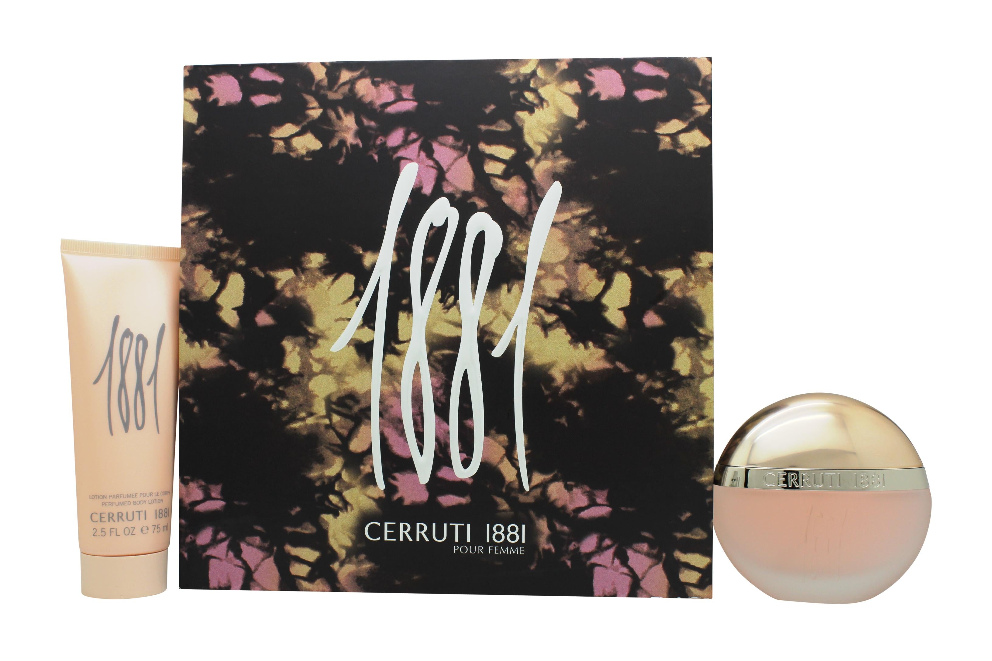 View Cerruti 1881 Pour Femme Gift Set 50ml EDT 75ml Body Lotion information