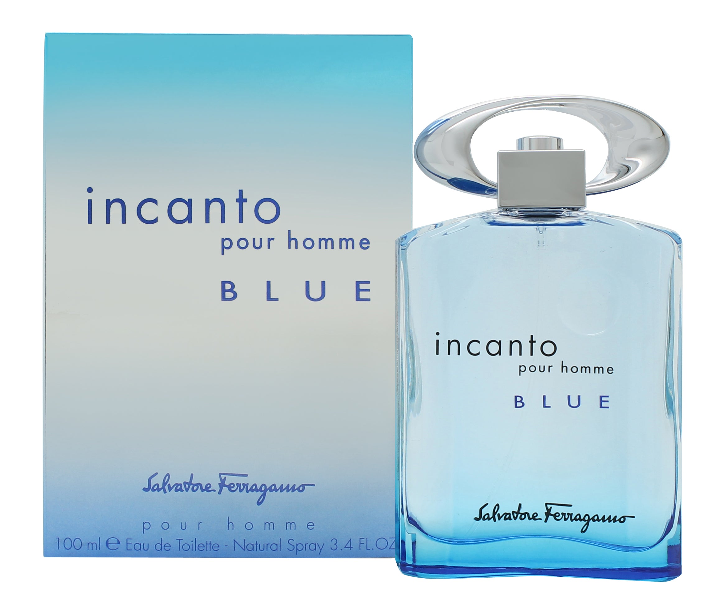 View Salvatore Ferragamo Incanto Pour Homme Blue Eau de Toilette 100ml Spray information