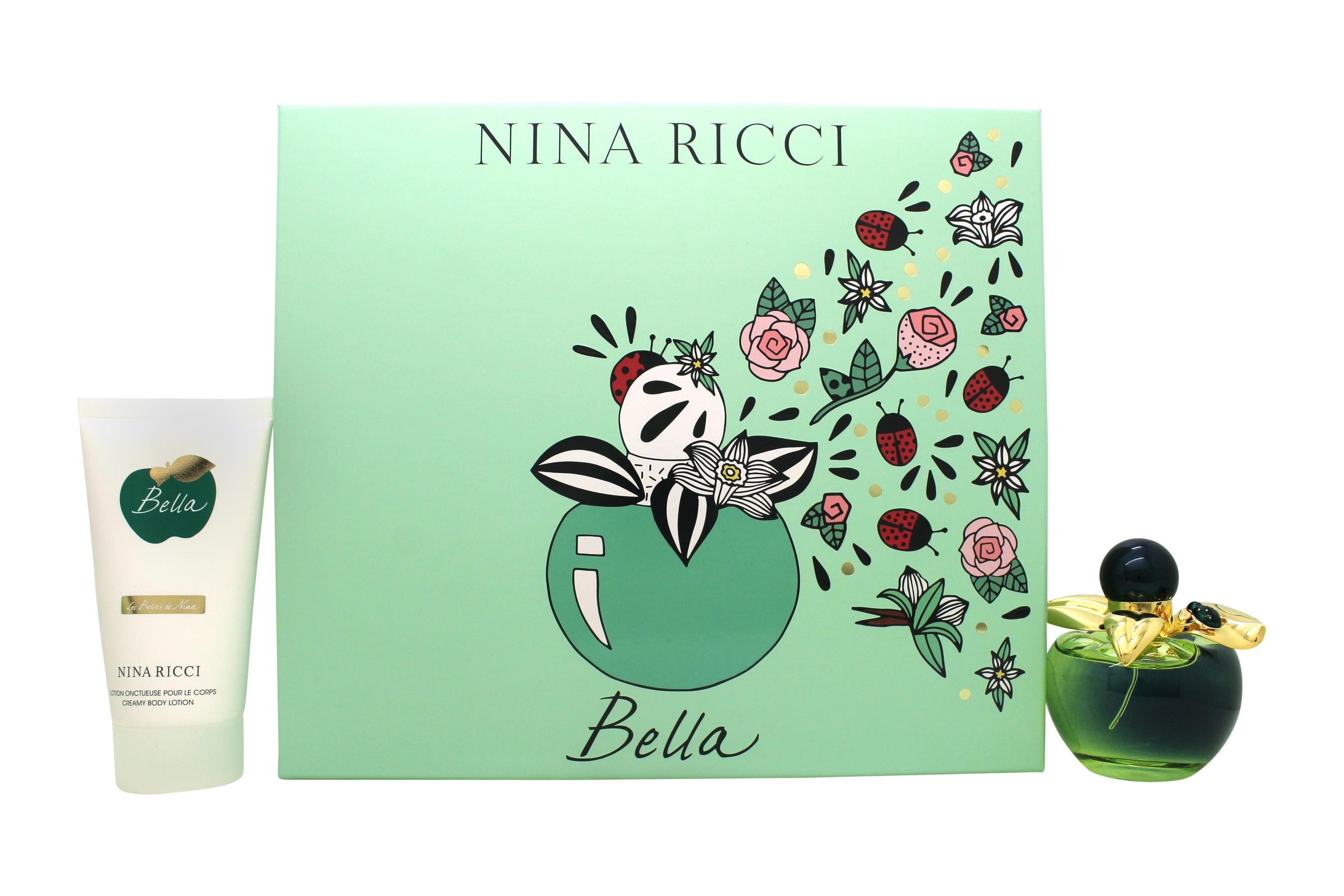 View Nina Ricci Bella Gift Set 50ml EDT 75ml Body Lotion information