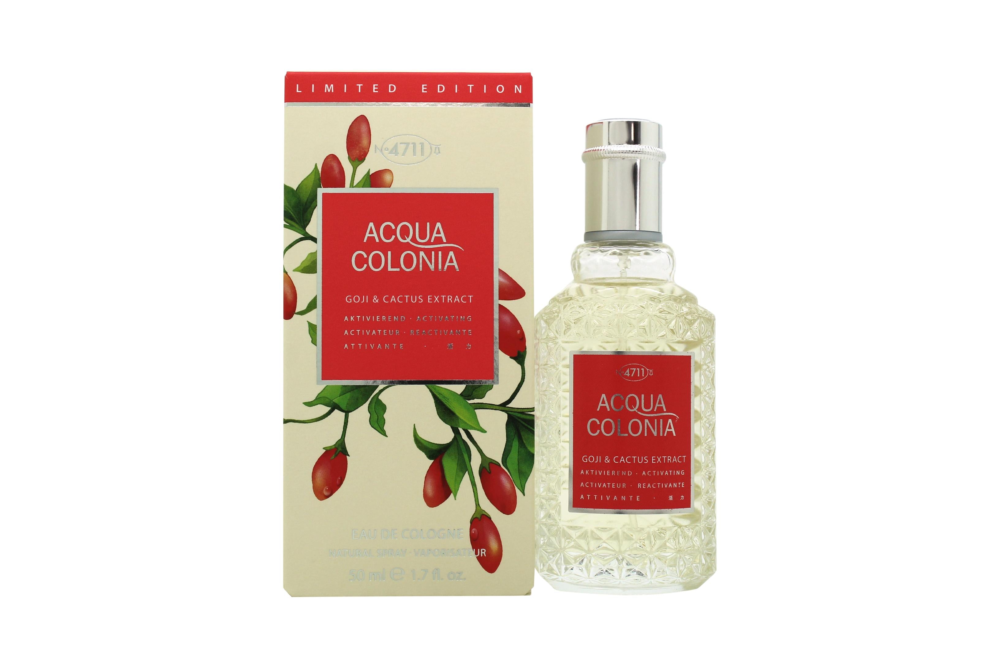 View Mäurer Wirtz 4711 Acqua Colonia Goji Cactus Extract Eau de Cologne 50ml Spray information