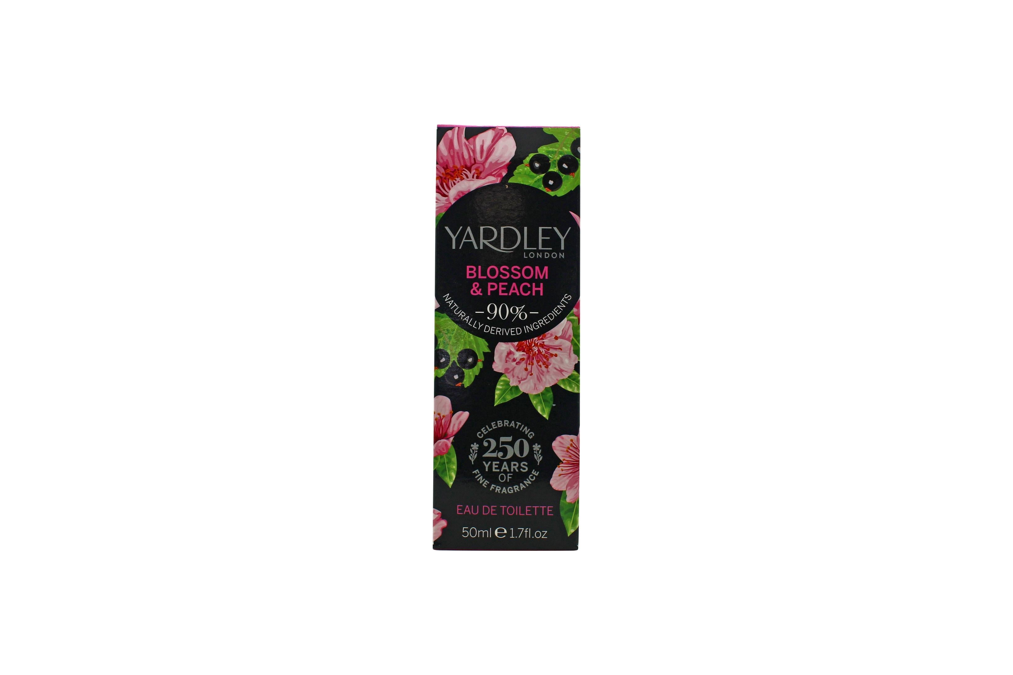 View Yardley Blossom Peach Eau De Toilette 50ml Spray information