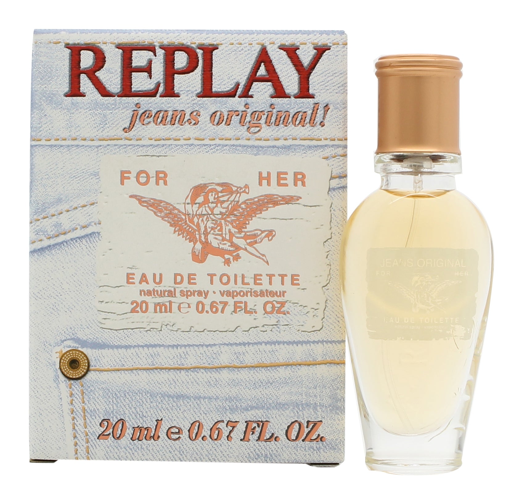 View Replay Jeans Original for Her Eau de Toilette 20ml Spray information