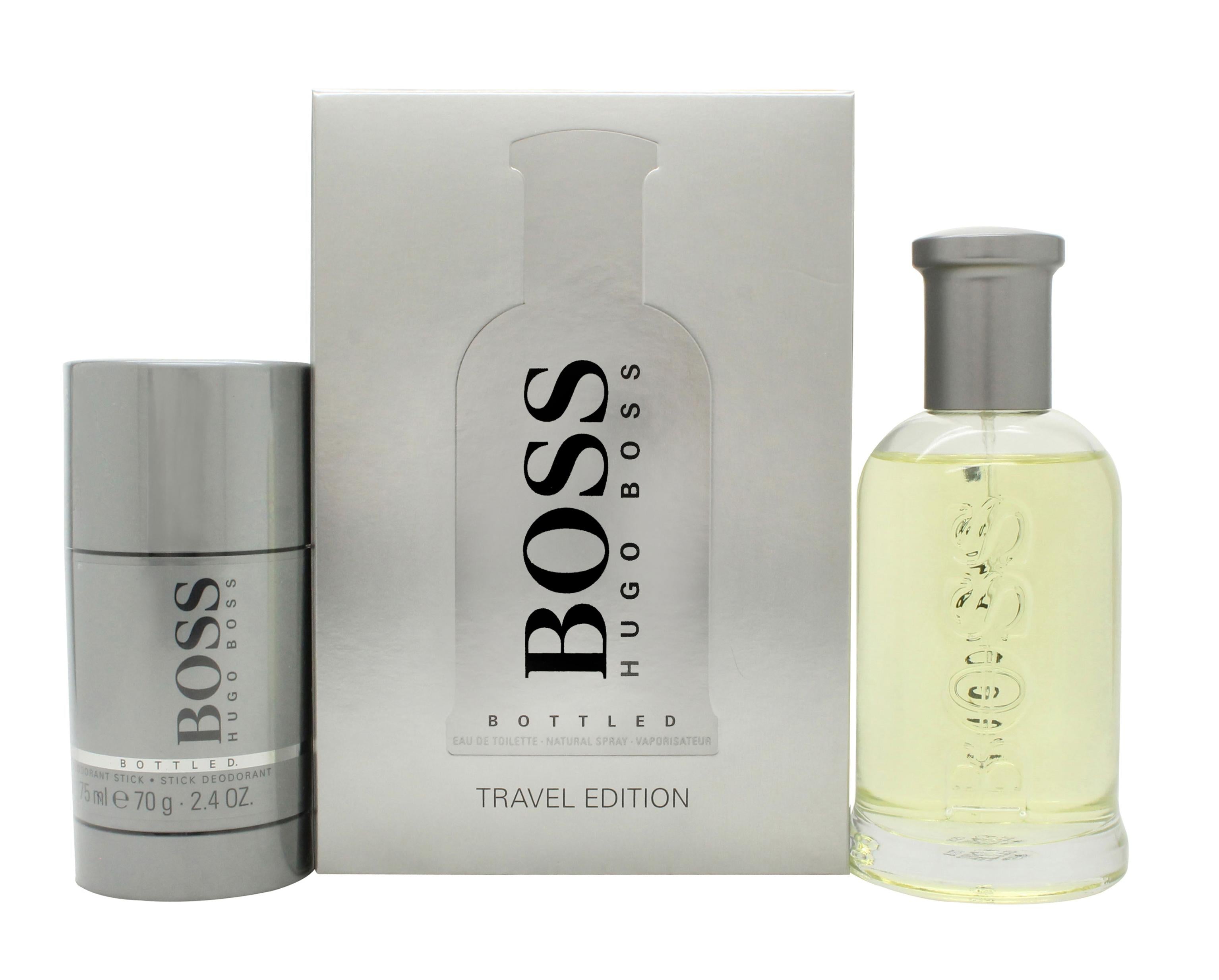 View Hugo Boss Boss Bottled Gift Set 100ml EDT 75ml Deodorant Stick information