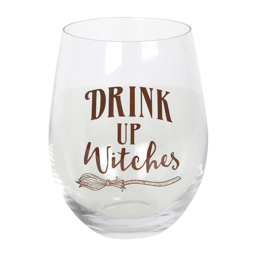 View Drink Up Witches Stemless Glass information