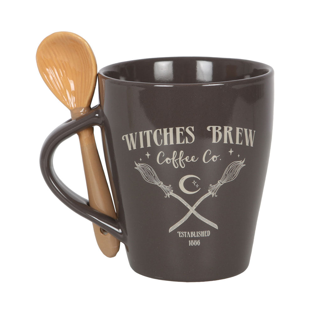 View Witches Brew Coffee Co Mug and Spoon Set information