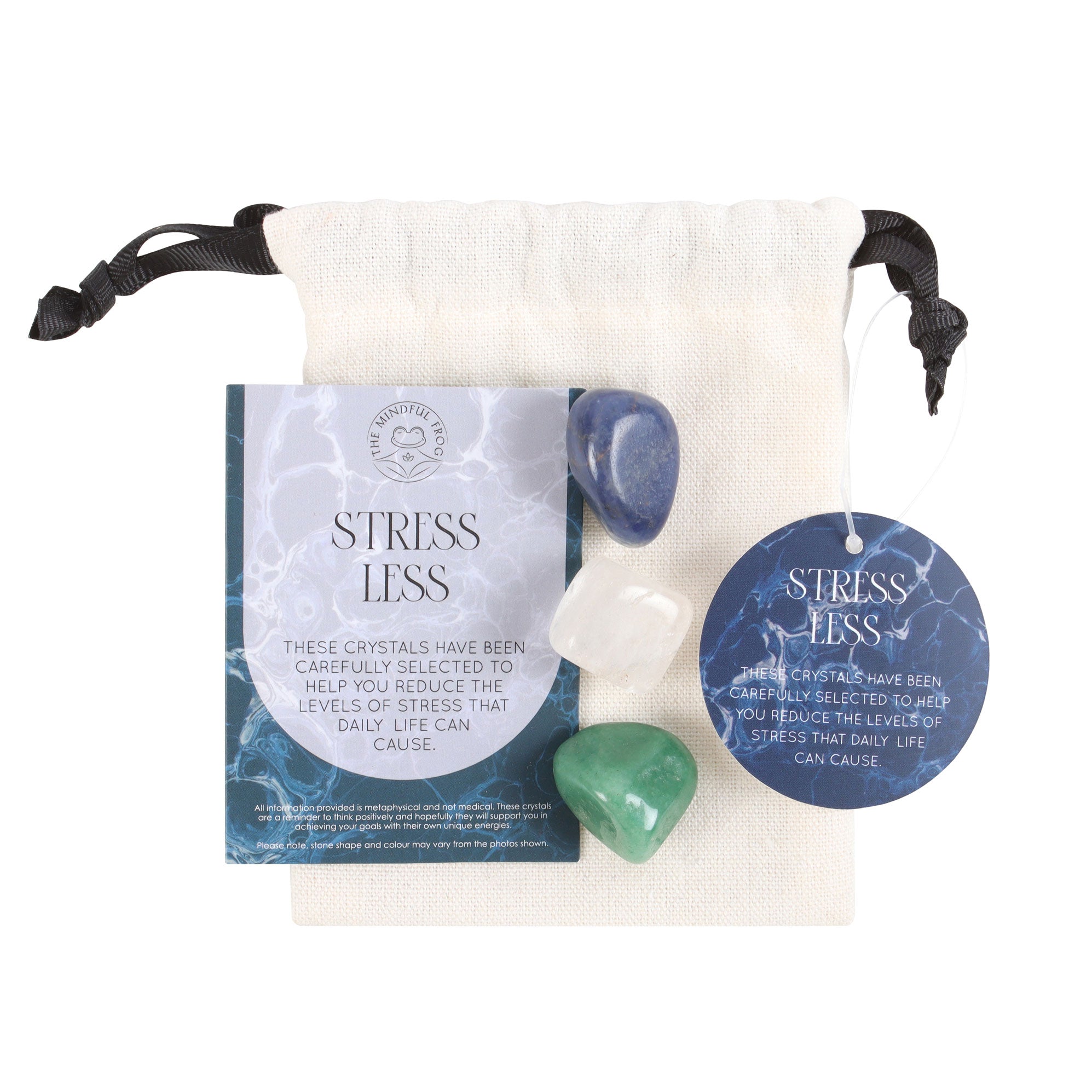 View Stress Less Healing Crystal Set information