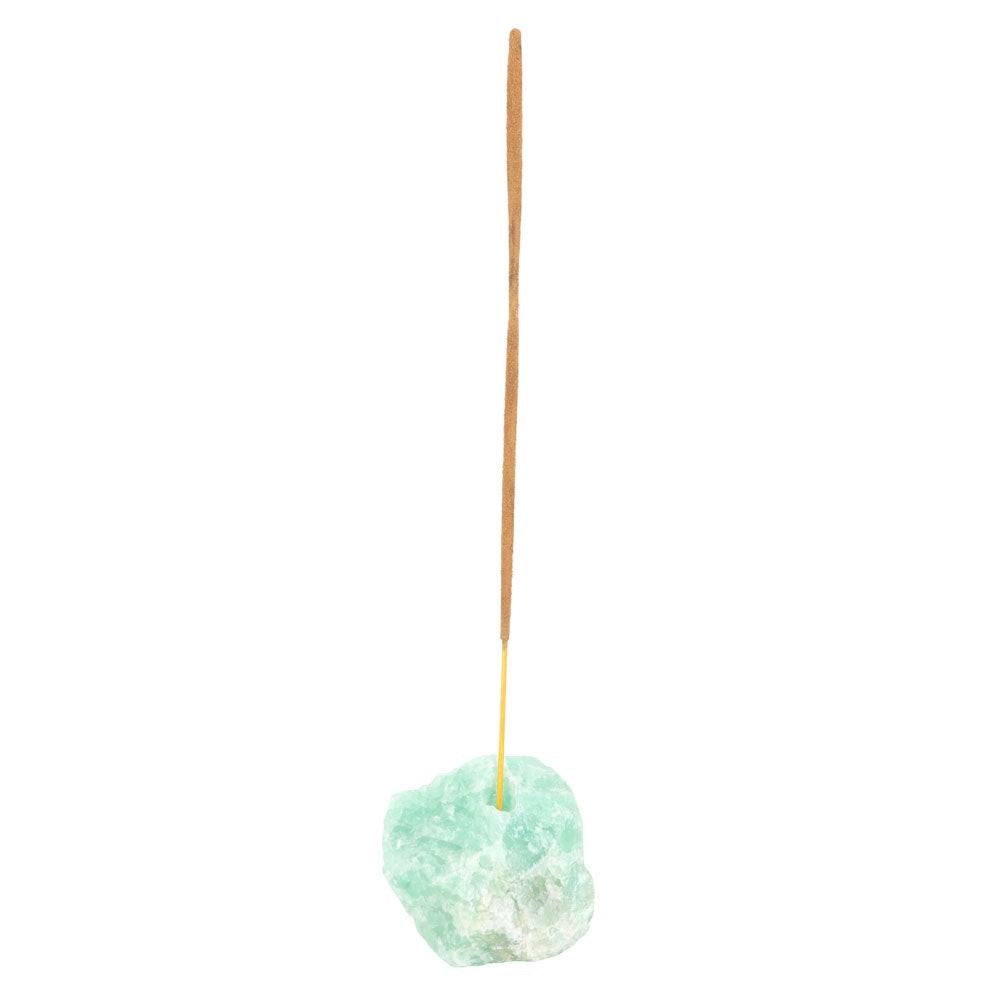 View Green Fluorite Crystal Incense Stick Holder information