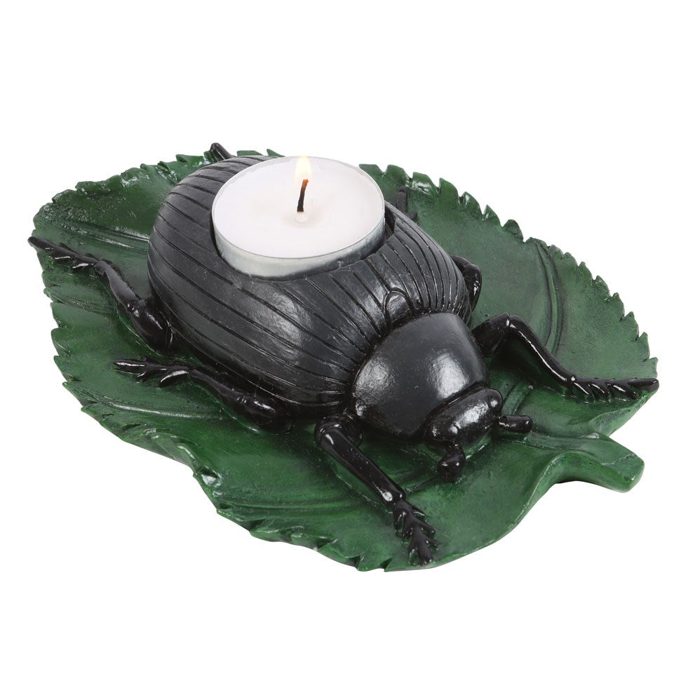 View Beetle Tealight Candle Holder information