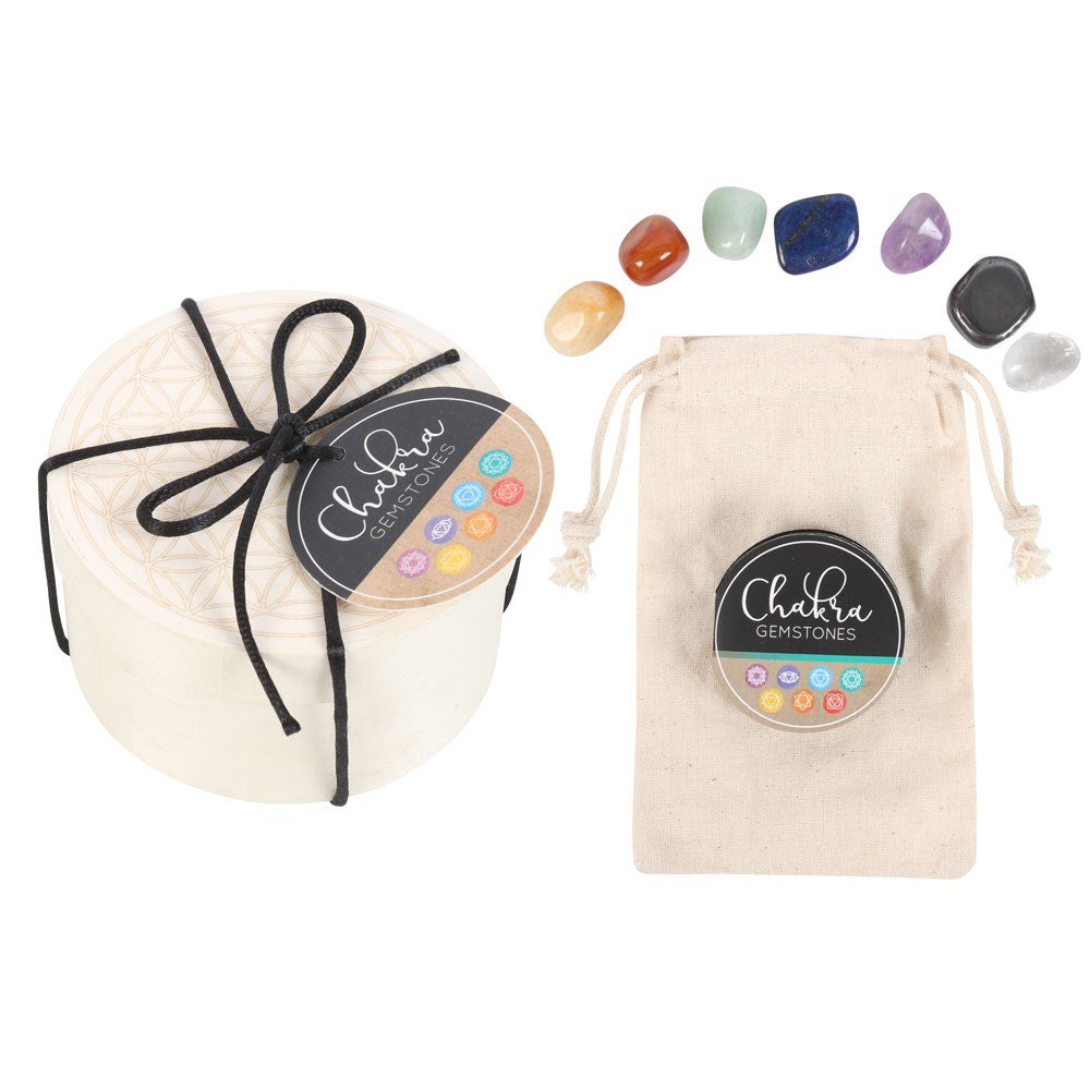 View Chakra Gemstone Crystal Gift Set information