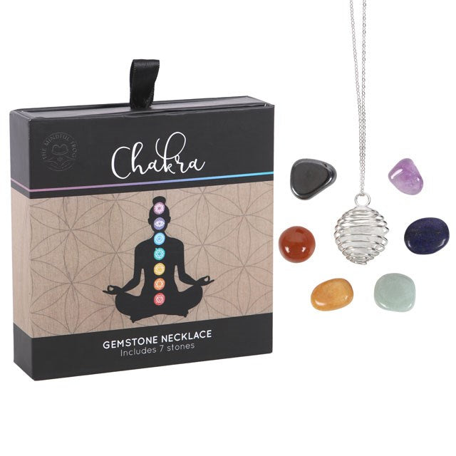 View Chakra Gemstone Crystal Necklace Kit information