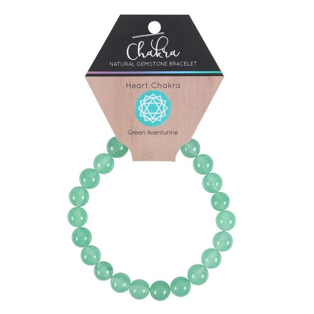 View Heart Chakra Green Aventurine Gemstone Bracelet information