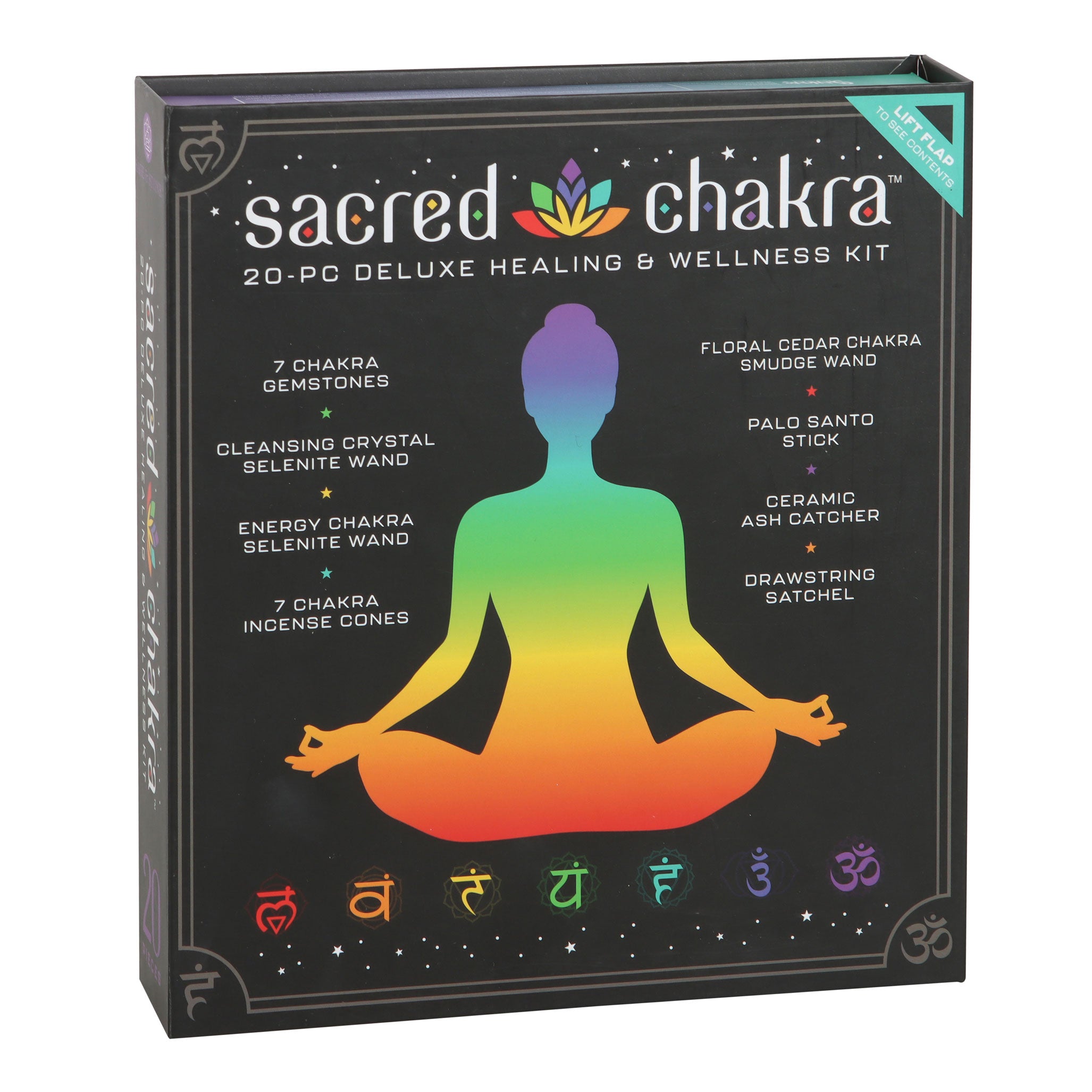 View Sacred Chakra Deluxe Healing and Wellness Kit information