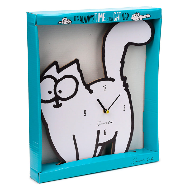 View Decorative Simons Cat Shaped Wall Clock information