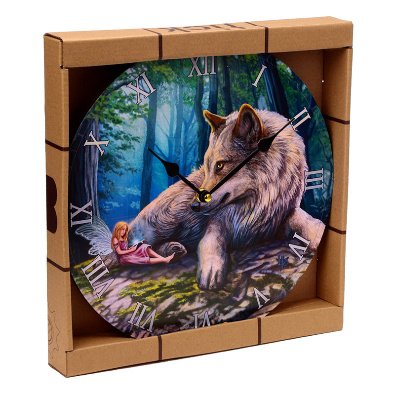 View Decorative Fairy Stories Lisa Parker Fairy Wolf Wall Clock information