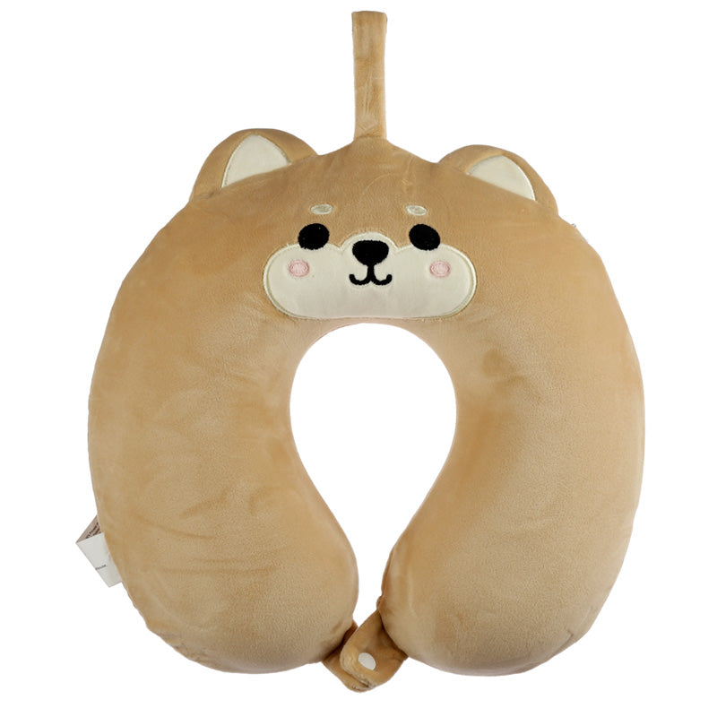 View Shiba Inu Dog Relaxeazzz Plush Memory Foam Travel Pillow information