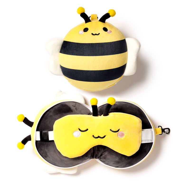 View Relaxeazzz Travel Pillow Eye Mask Adorabugs Bee information