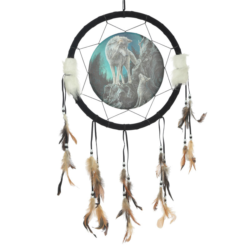 View Dreamcatcher Medium Lisa Parker Guidance Wolf information