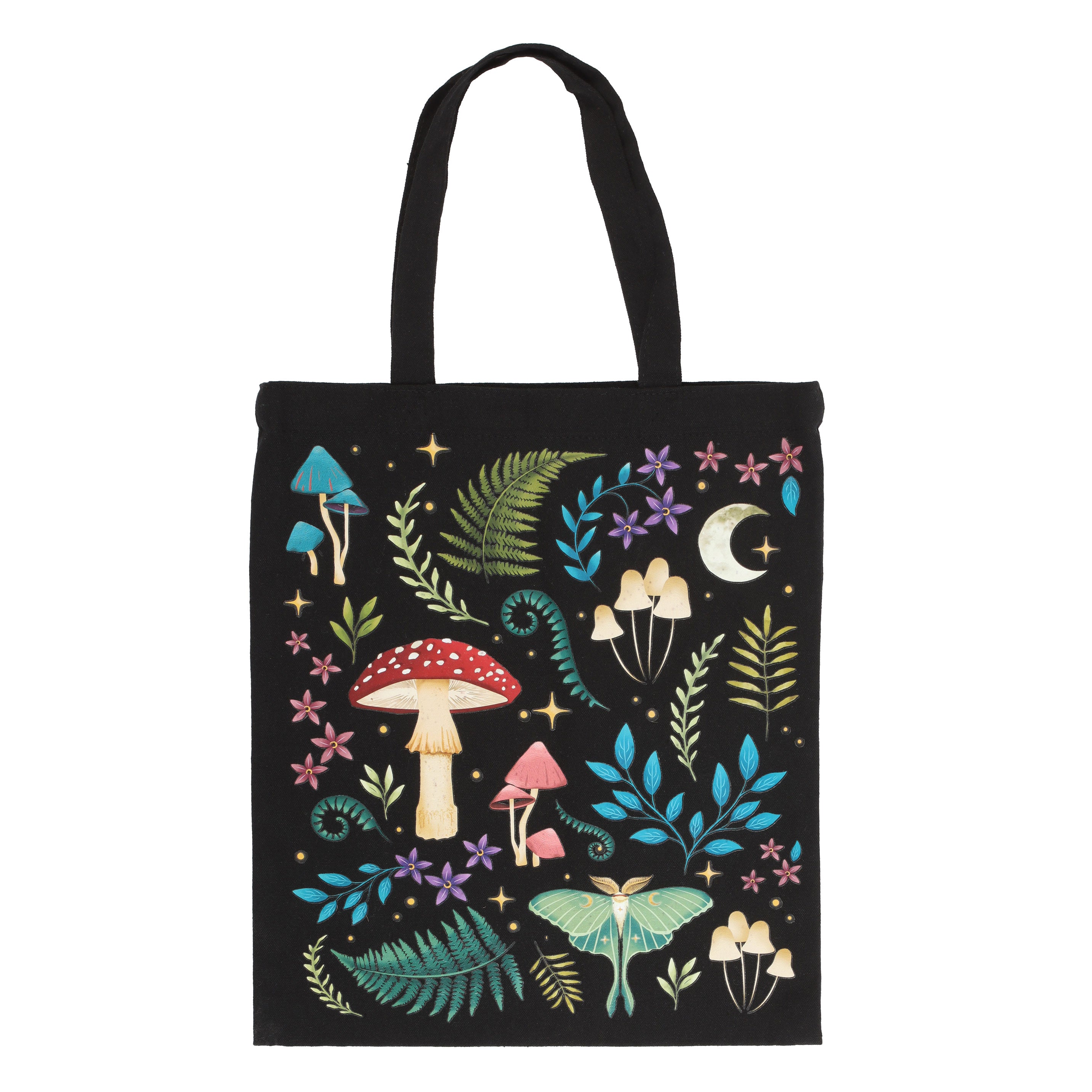 View Dark Forest Print Polycotton Tote Bag information