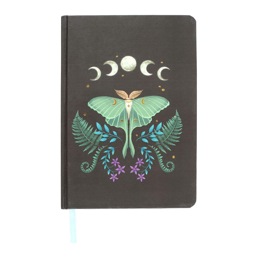 View Luna Moth A5 Notebook information