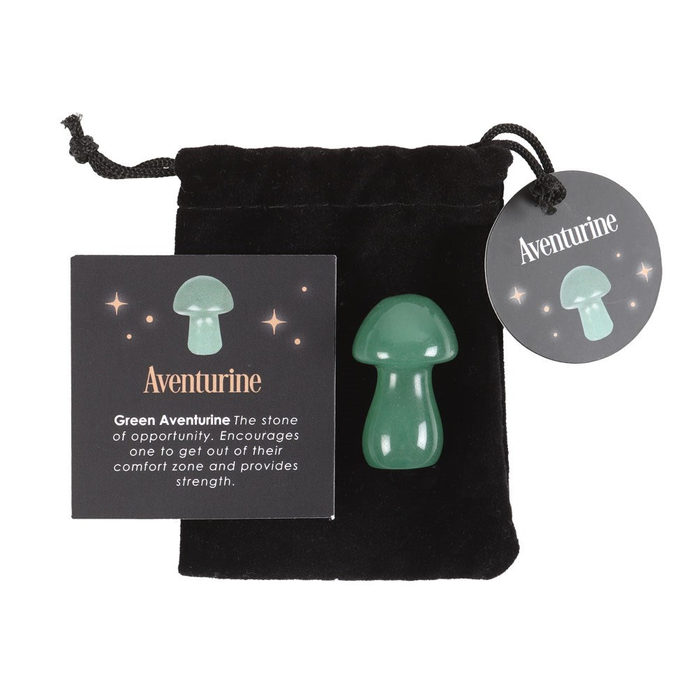 View Magical Aventurine Crystal Mushroom information