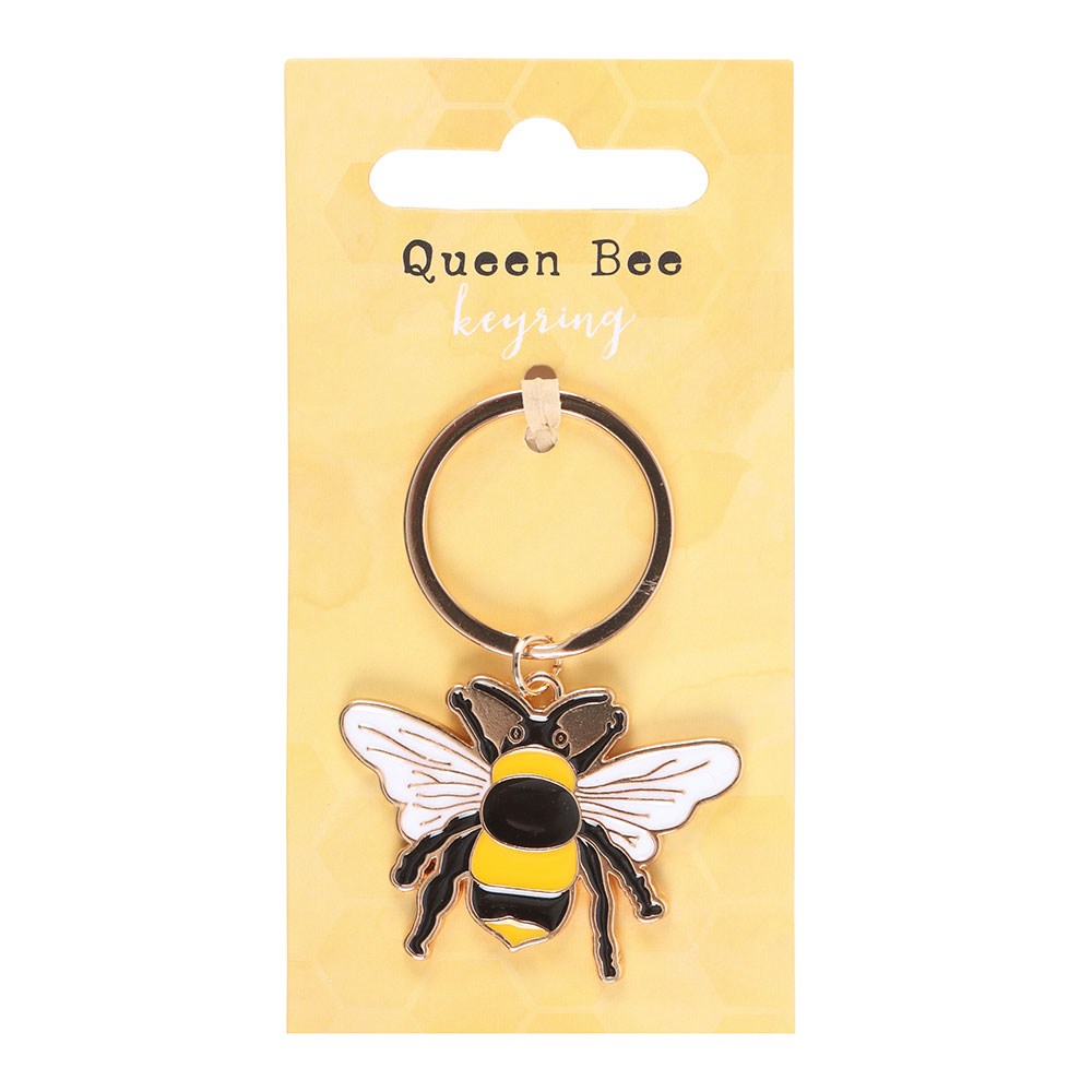 View Queen Bee Enamel Keyring information