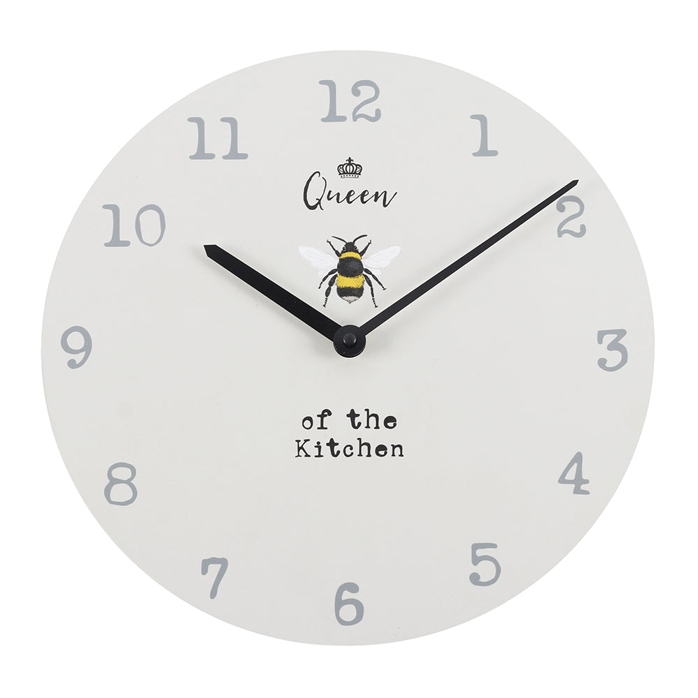 View Queen Of The Kitchen Wall Clock information