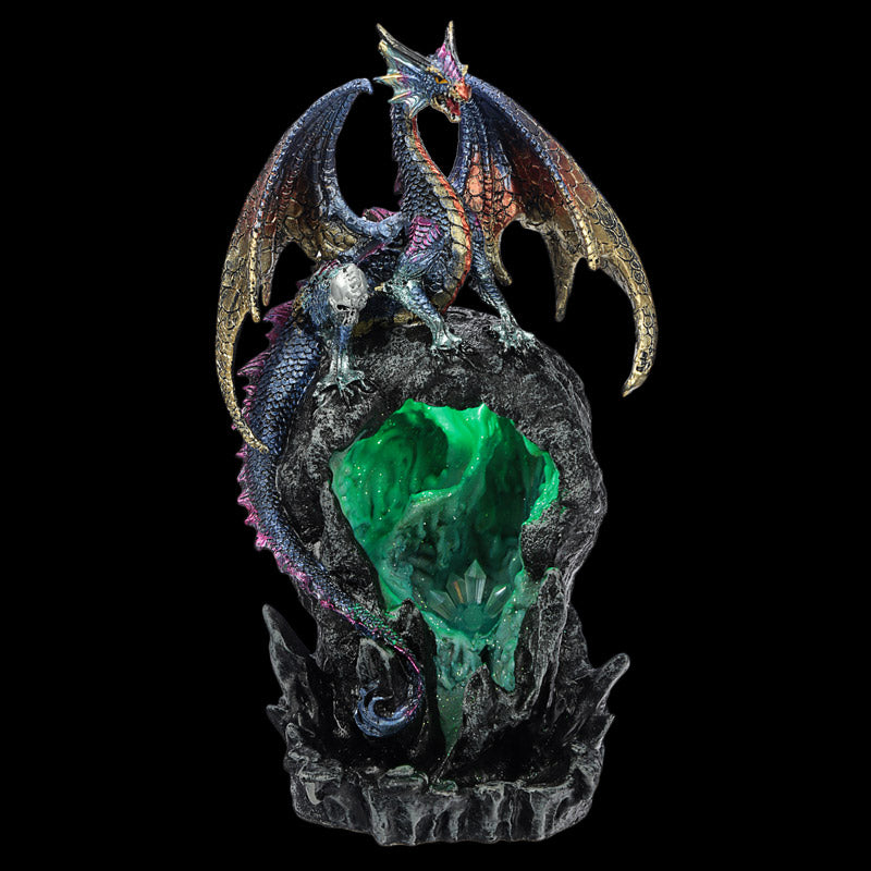View Fantasy LED Backflow Incense Burner Ice Dragon Dark Legends information