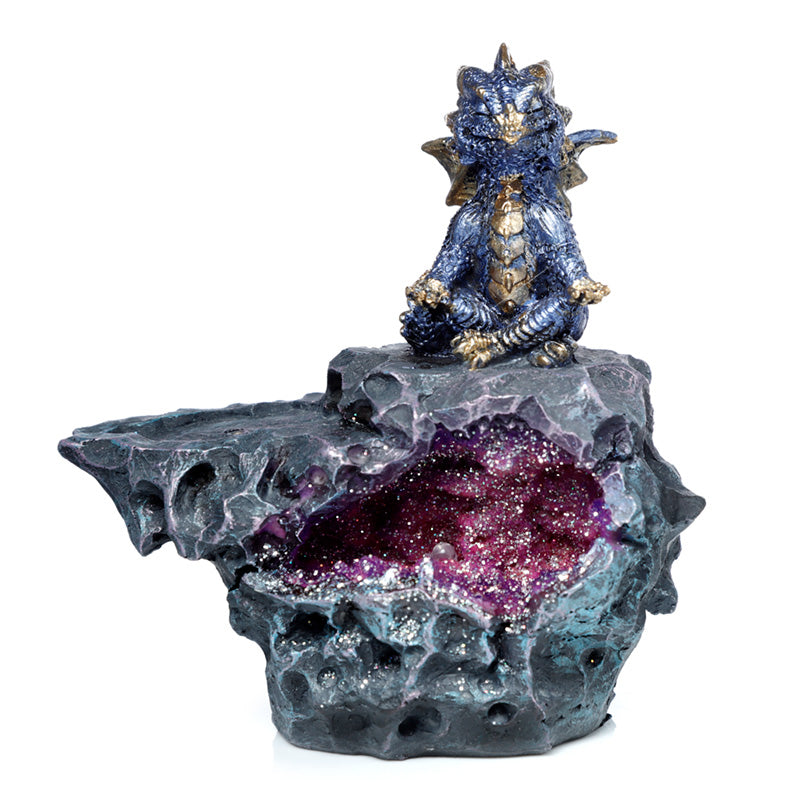 View Elements Yoga Dragon LED Crystal Cave Ashcatcher Incense Stick Burner information
