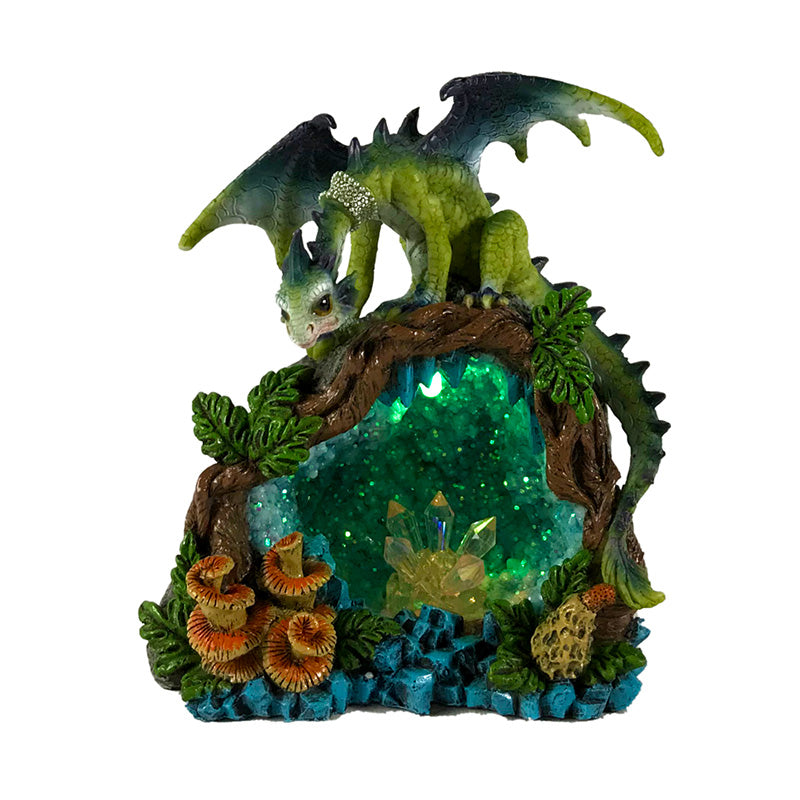 View Elements Dragon LED Woodland Crystal Cave information