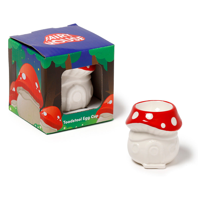 View Ceramic Egg Cup Fairy Toadstool House information