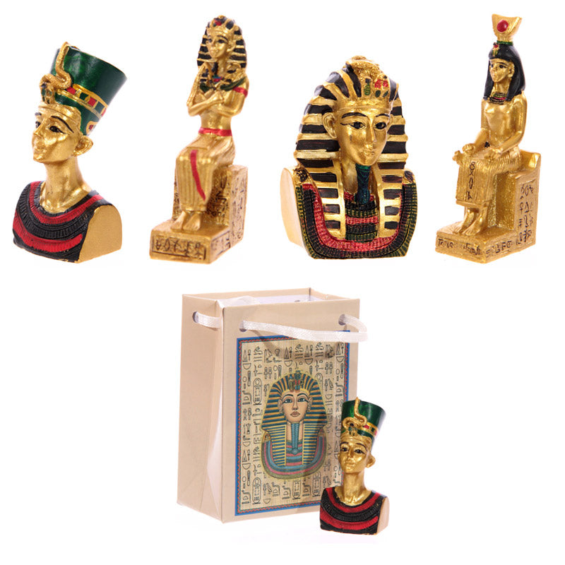 View Collectable Gold Egyptian Icon Trinket in a Mini Gift Bag information