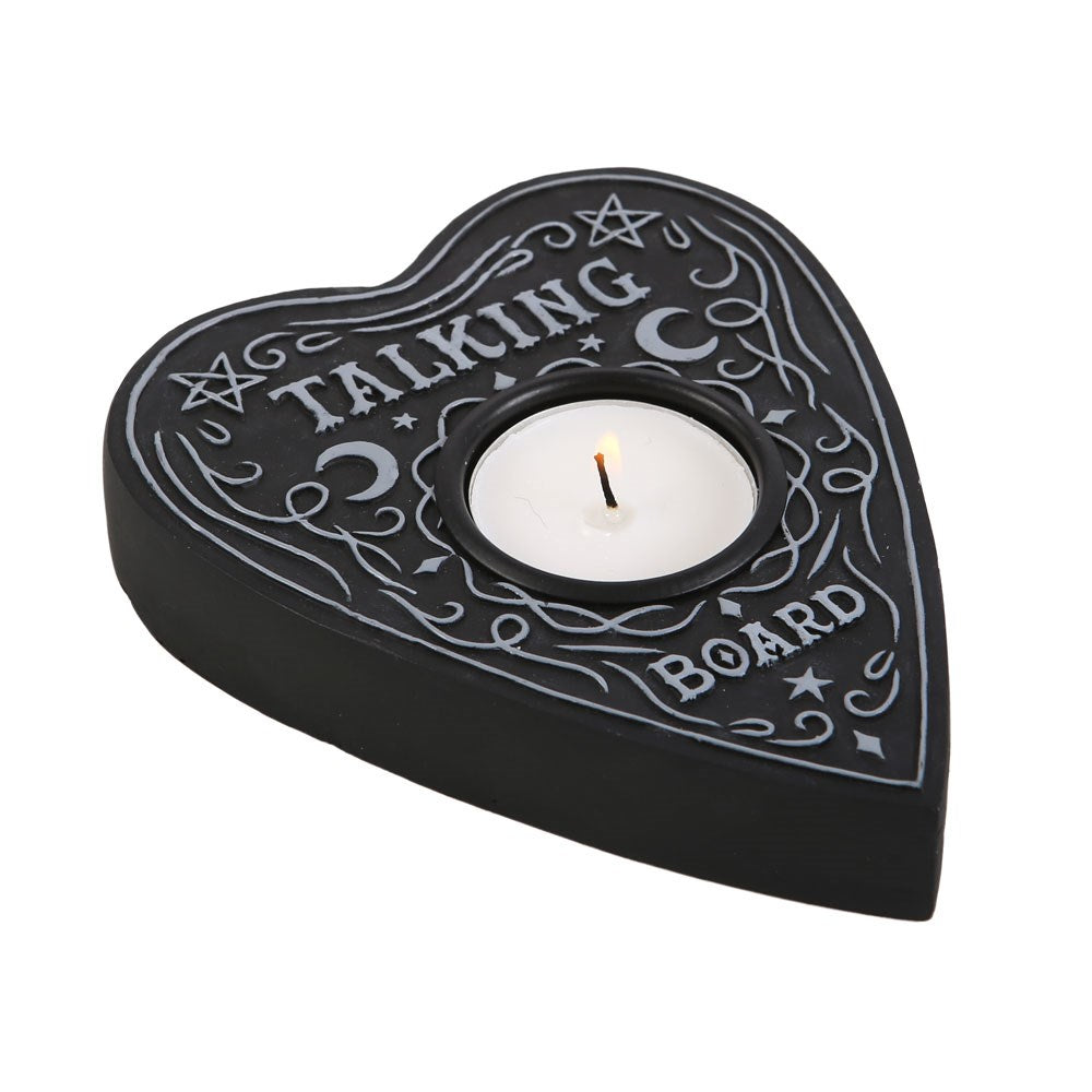 View Talking Board Tealight Candle Holder information