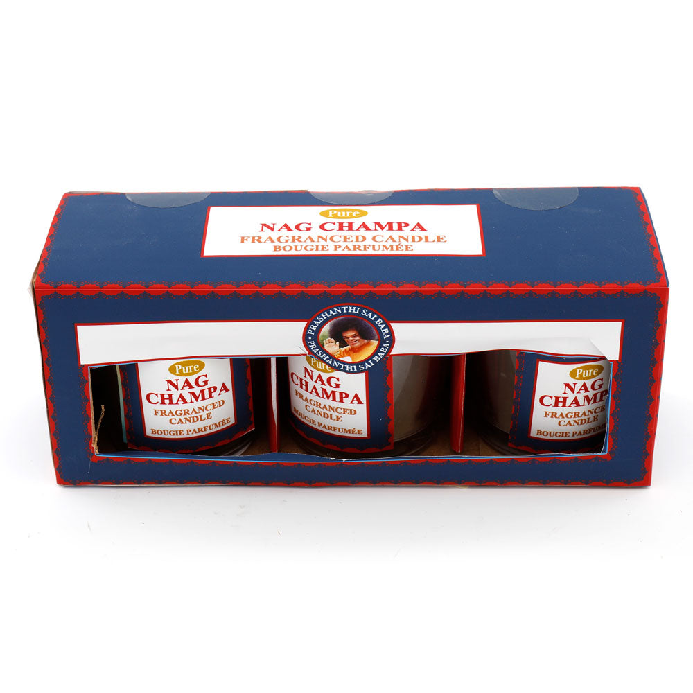 View Set of 3 Nag Champa Votive Candle information