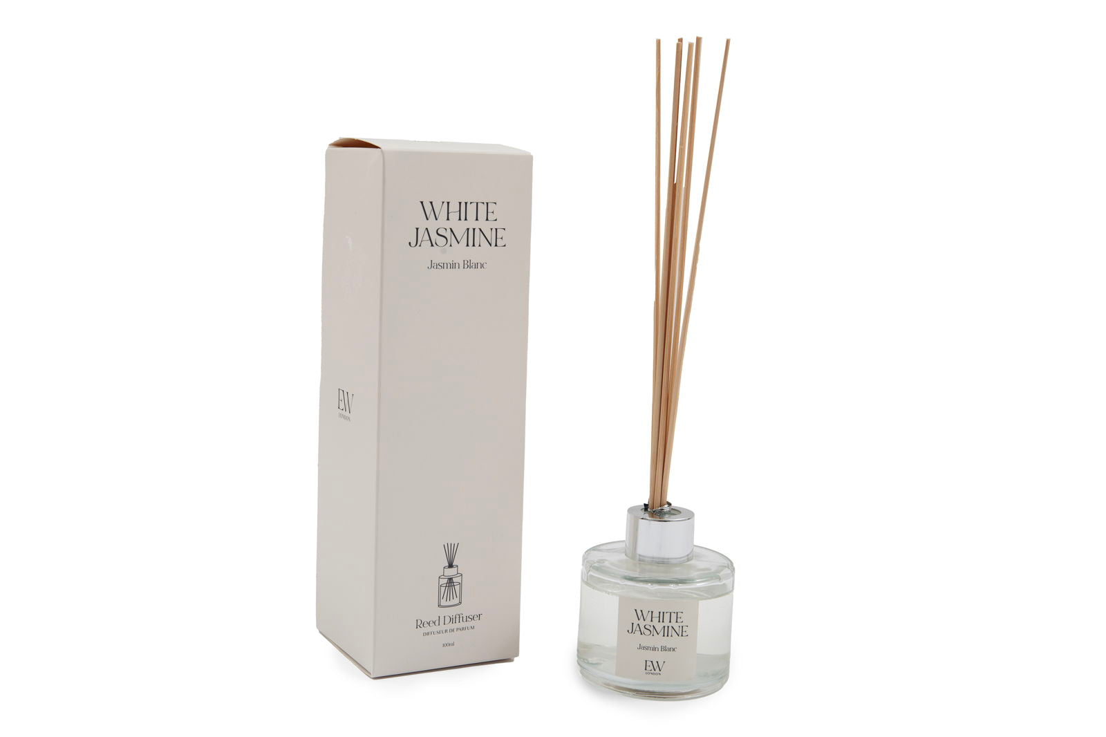 View White Jasmine Scented 100ml Diffuser information