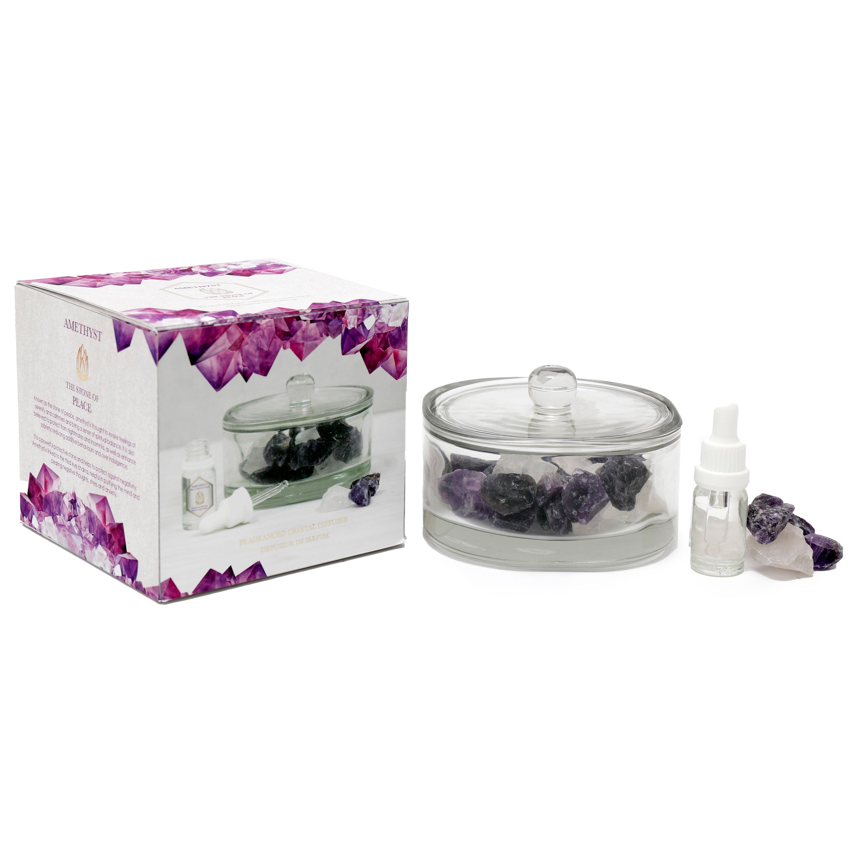 View 400g Amethyst Crystal Oil Diffuser information