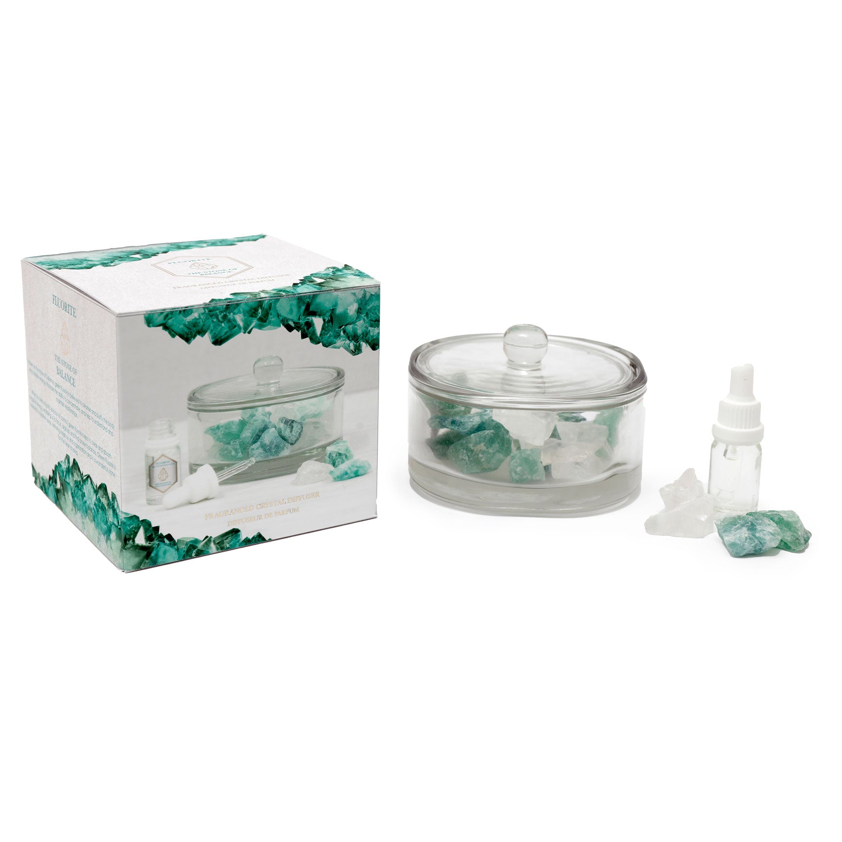 View 400g Green Fluorite Crystal Oil Diffuser information