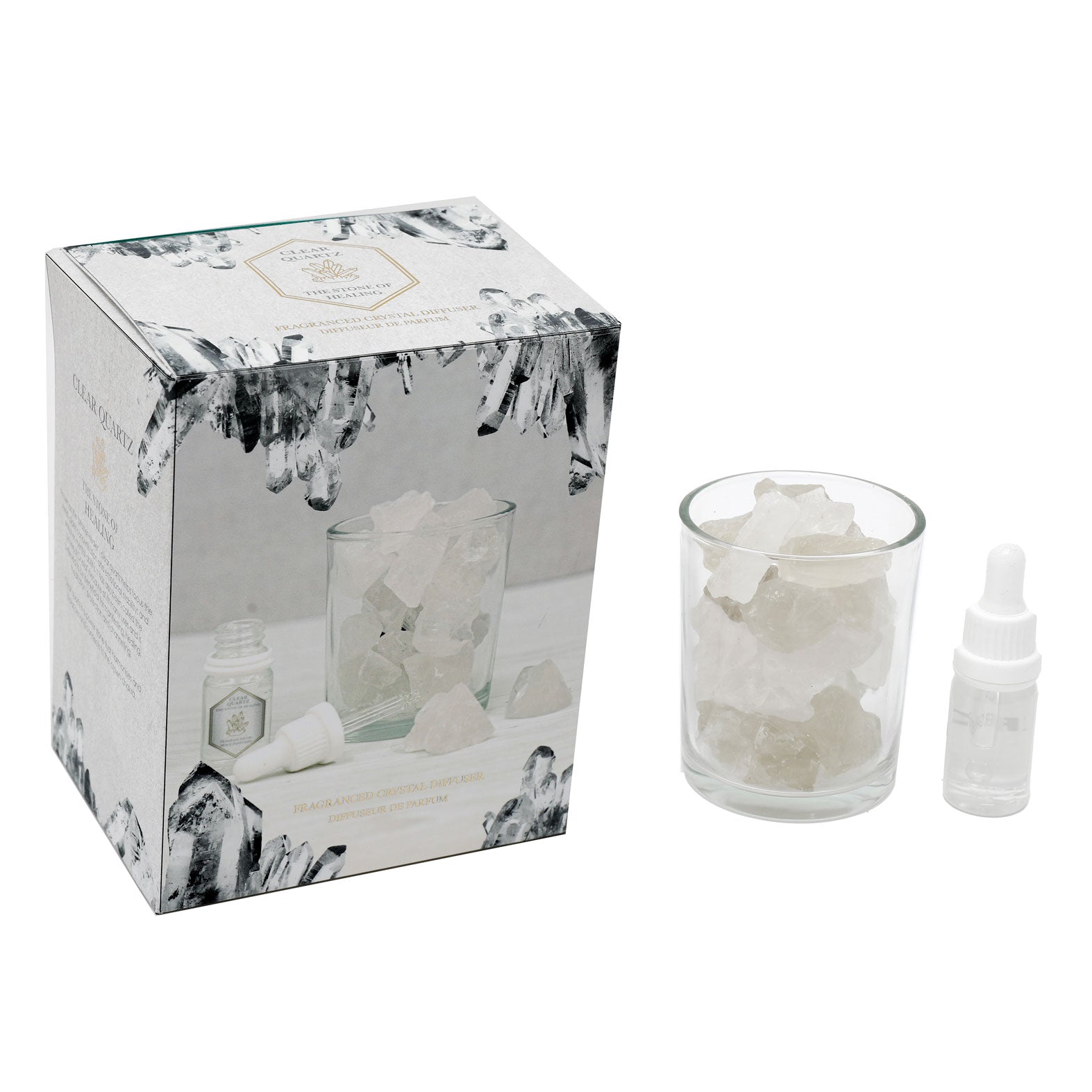 View 280g Clear Quartz Crystal Oil Diffuser information