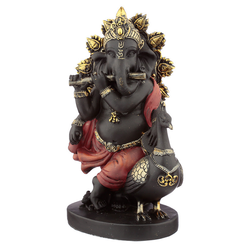 View Decorative Ganesh Figurines Peacock and Pipe information