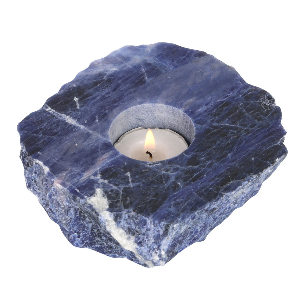 View Sodalite Crystal Tealight Holder information