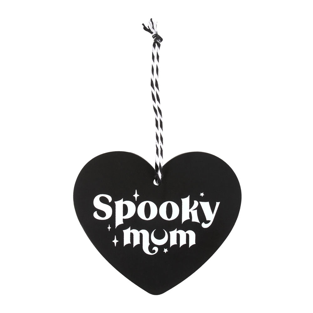 View Spooky Mum Hanging Heart Sign information