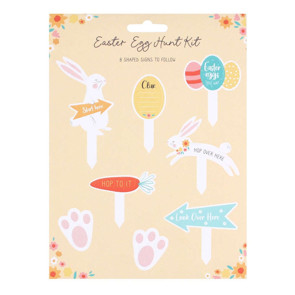 View Easter Egg Hunt Cardboard Sign Kit information