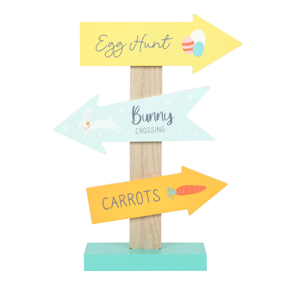 View Easter Directional Arrow Standing Sign information