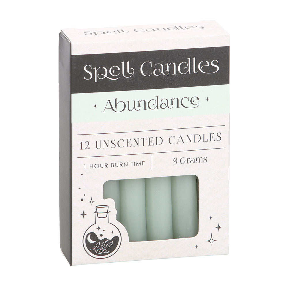 View Pack of 12 Abundance Spell Candles information