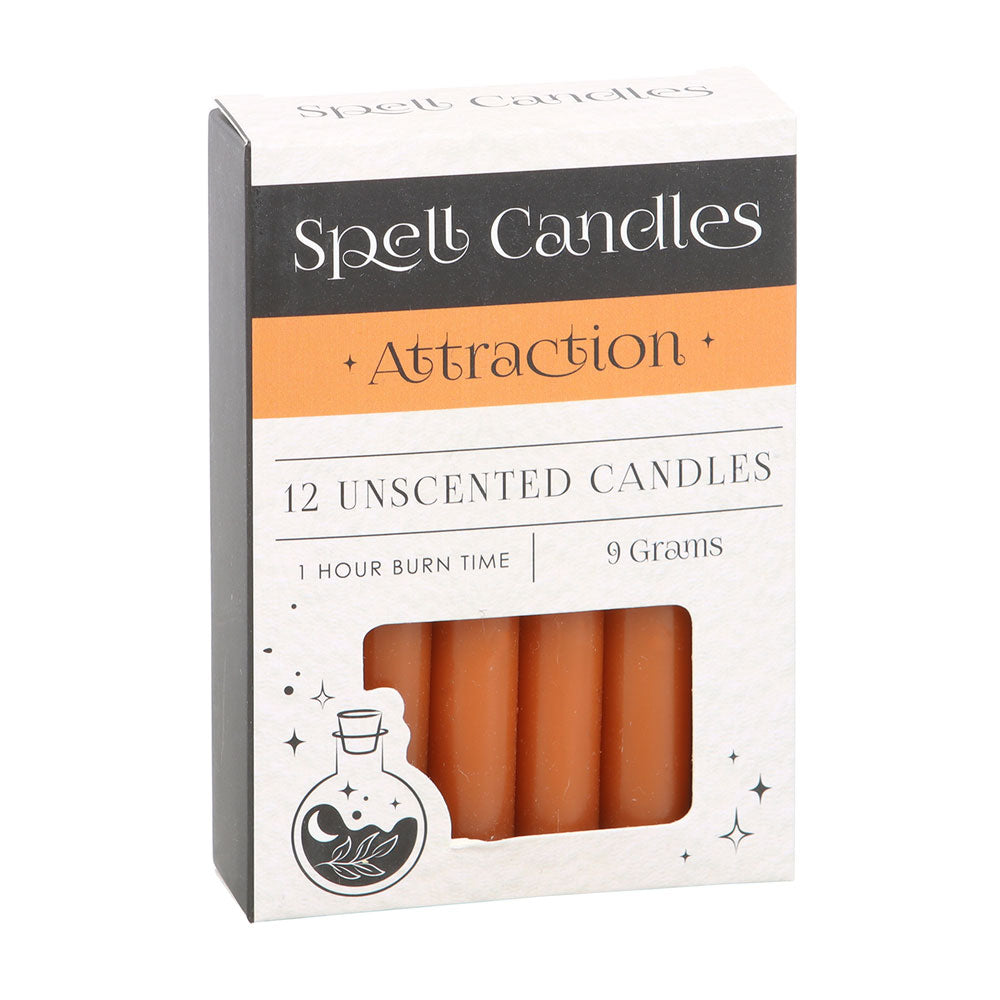 View Pack of 12 Attraction Spell Candles information