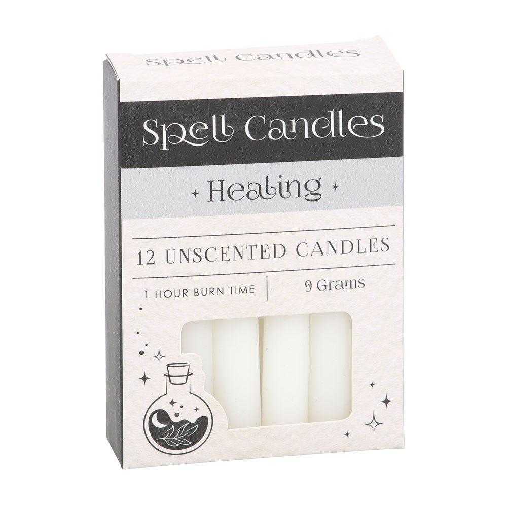 View Pack of 12 Healing Spell Candles information