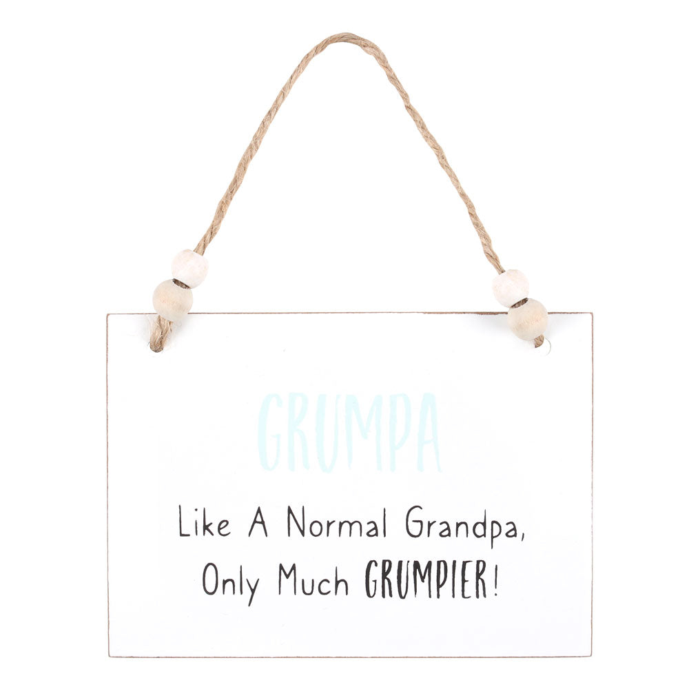 View Grumpa Hanging Sign information