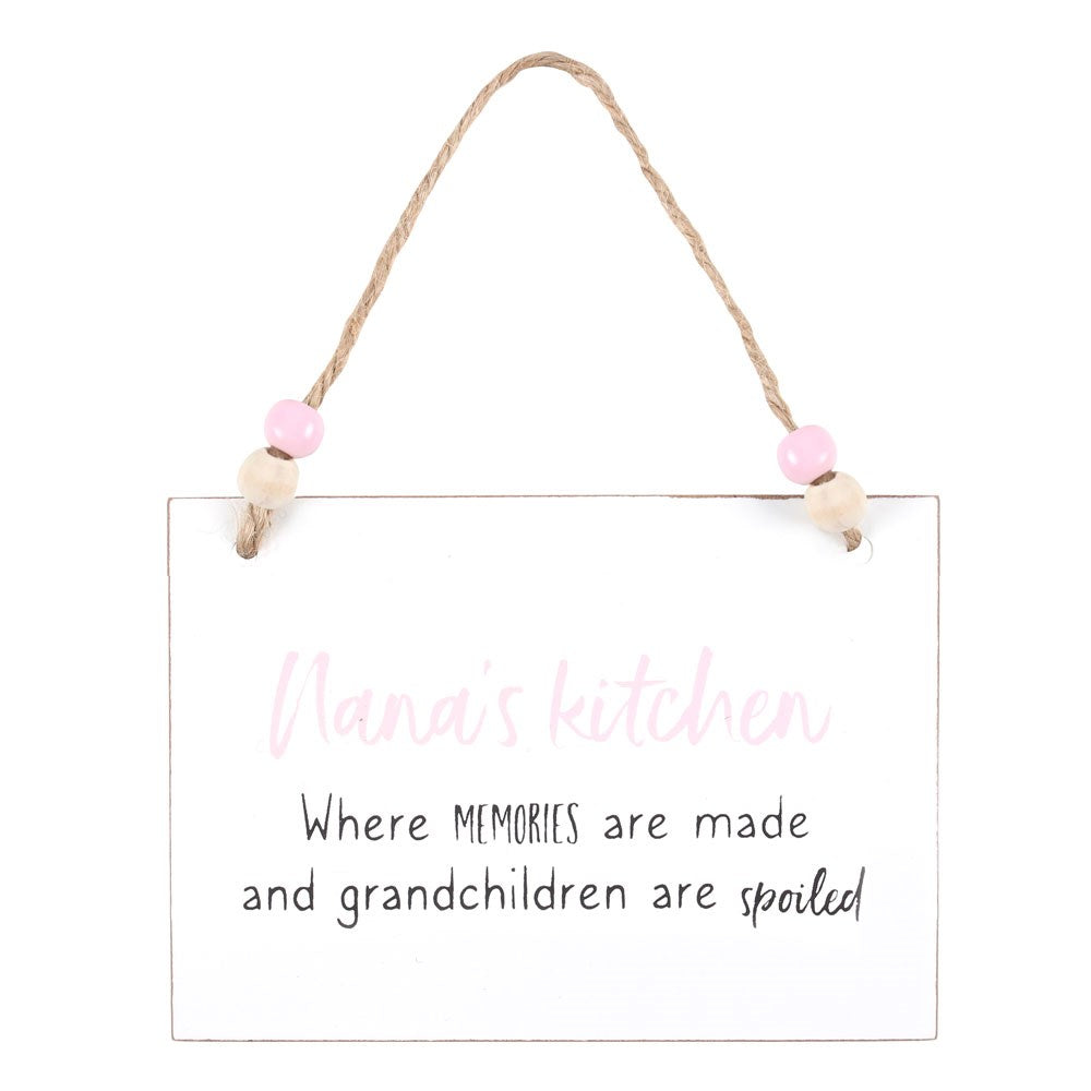 View Nanas Kitchen Hanging Sign information