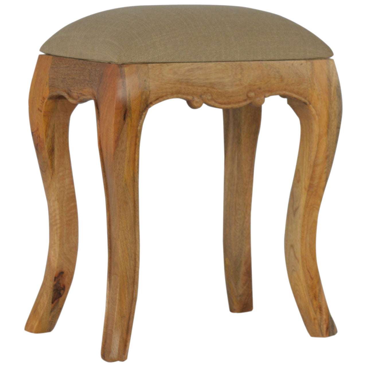 View Chantilly Mud Linen Stool information