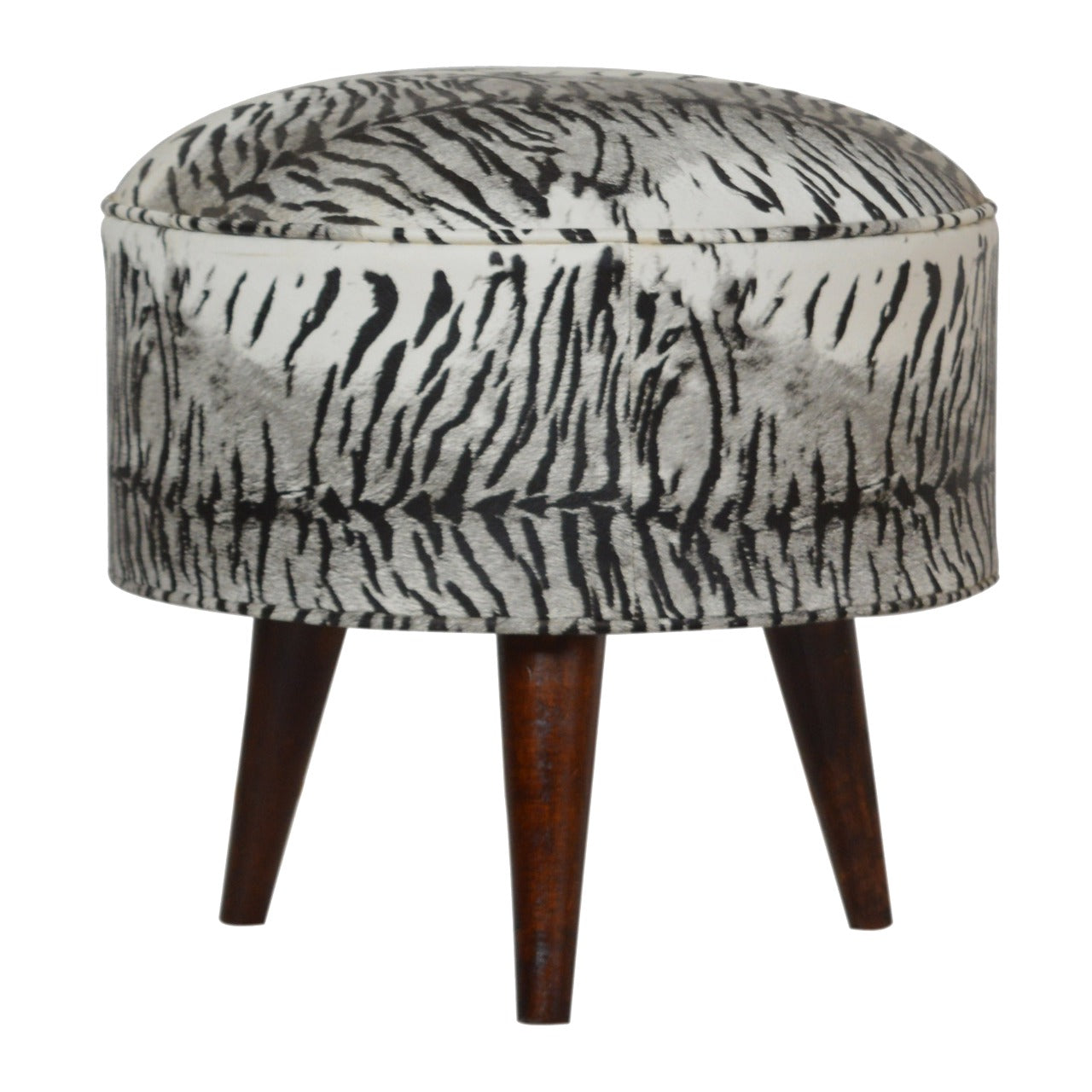 View Zebra Print Footstool information